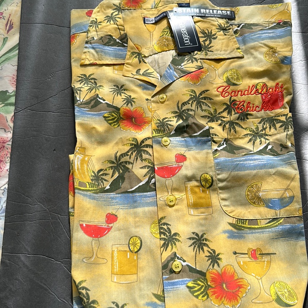 BLUE GENERATION MENS SHIRT SIZE M NEW